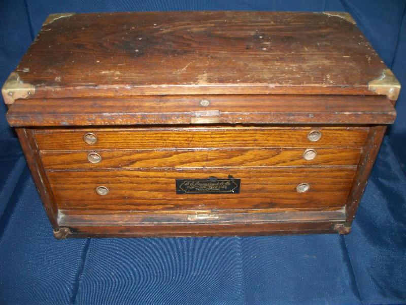 Vintage 4 drawer machinist tool che...