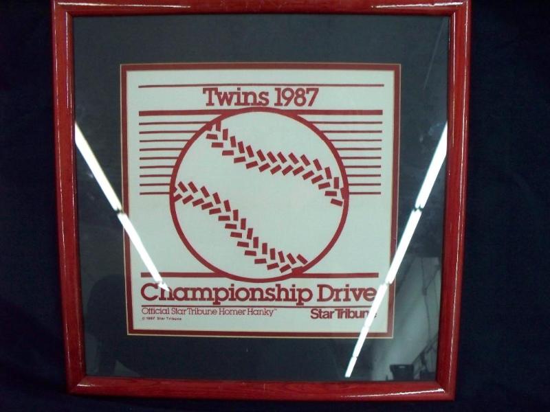 1987 Framed Homer Hanky...