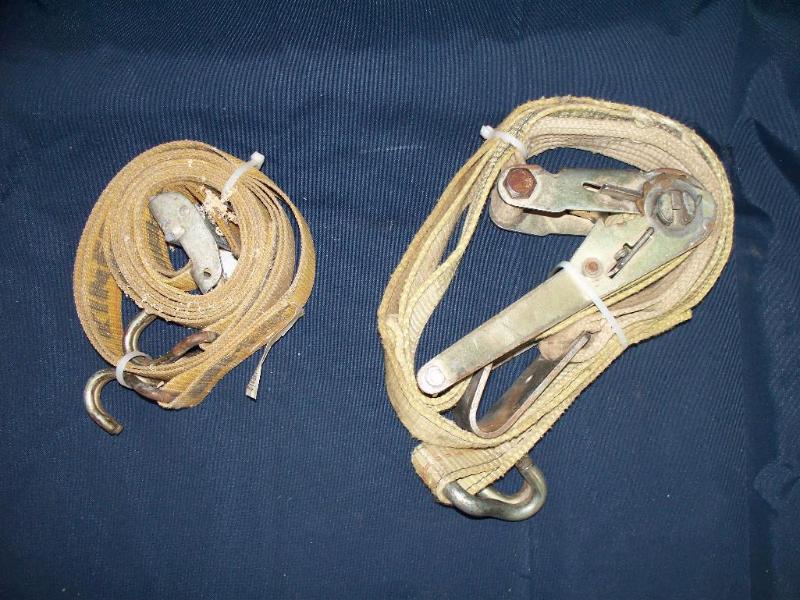 2 Ratchet Straps Yellow...