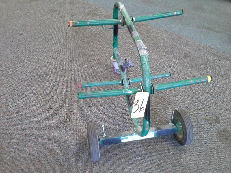 Greenlee wire dispenser cart
