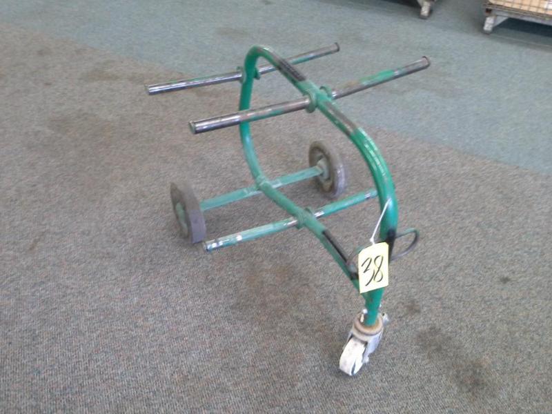 Greenlee wire dispenser cart