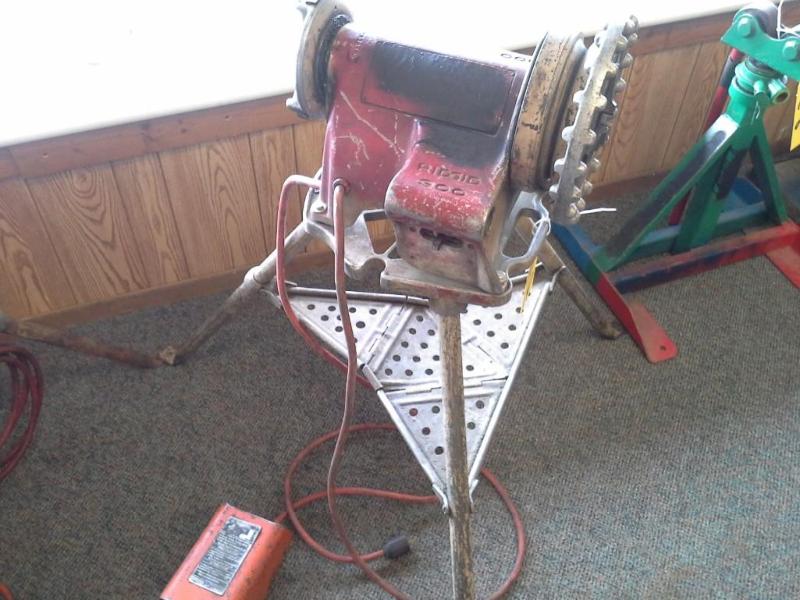 Rigid pipe threader