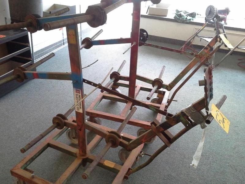 Greenlee wire dispenser carts (2)