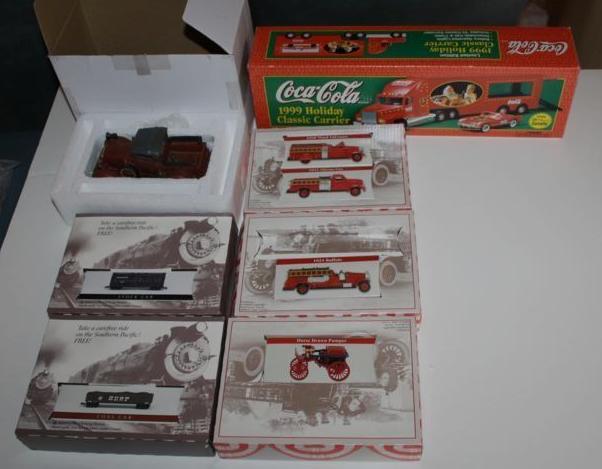 lot 102 image: Toy cars Coca Cola...