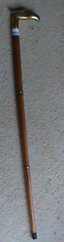 lot 162 image: Eagle Walking Stick