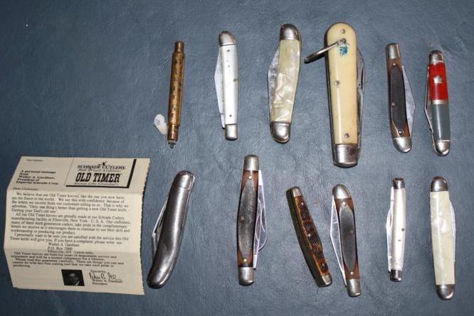 lot 177 image: Collection of pocket knives, some a...