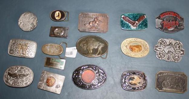 lot 179 image: Limited Edition Twins Belt Buckle
