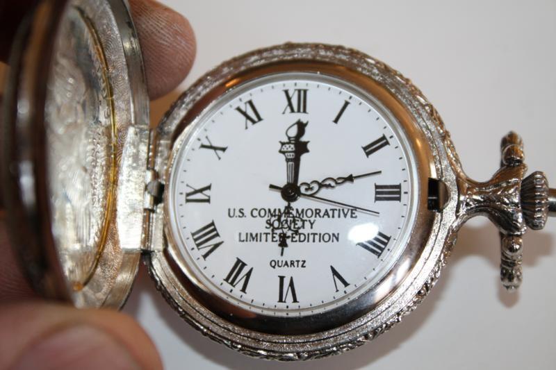 lot 182 image: Commemorative Pocket Watch