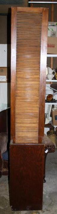 lot 244 image: Antique wood planter 12 x 80...