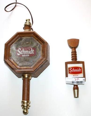 lot 83 image: Schmidt light and tapper 14 x 7 x 2...