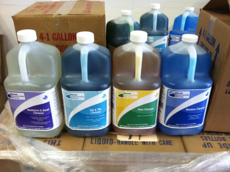 4 Gallons detergent as shown. &nbsp...