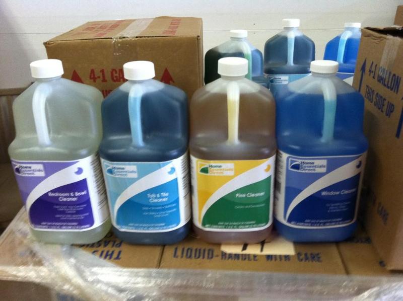 4 gallons of detergent as shown. &n...
