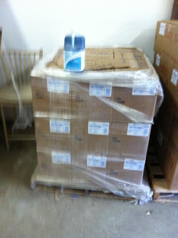 36 Cases of Tub &amp Tile Cleaner....