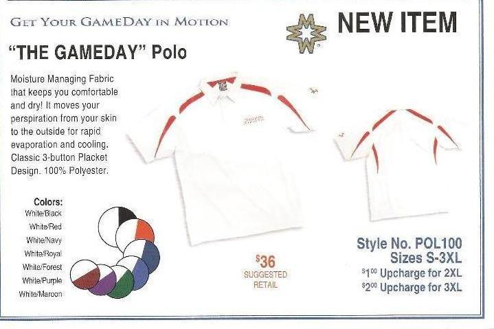 6 Mens assorted Polo Shirts...