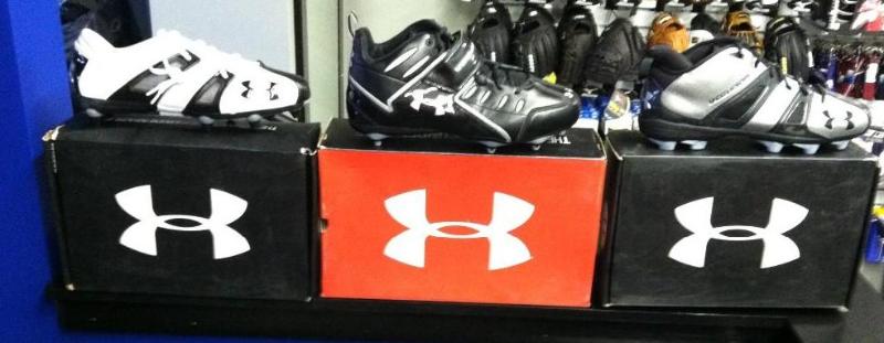 3 Pairs Under Armour Size 16 Footba...