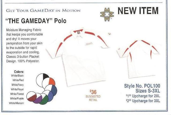 33 XL polo shirts White with Maroon...