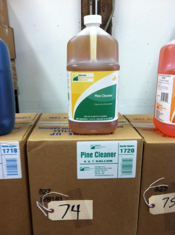 1 Case of 4 Gallons Pine Cleaner....