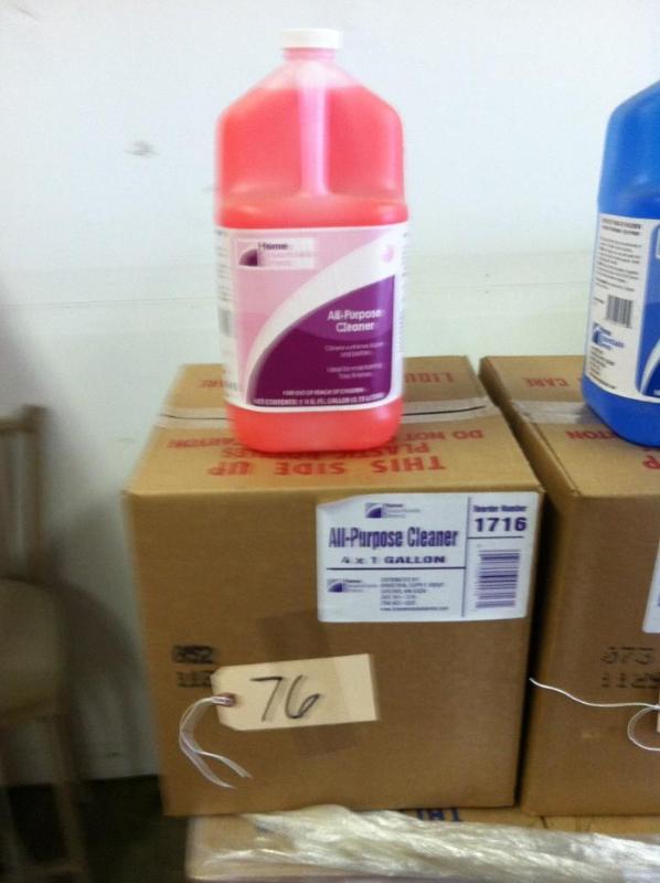 4 Gallons All Purpose Cleaner. &nbs...