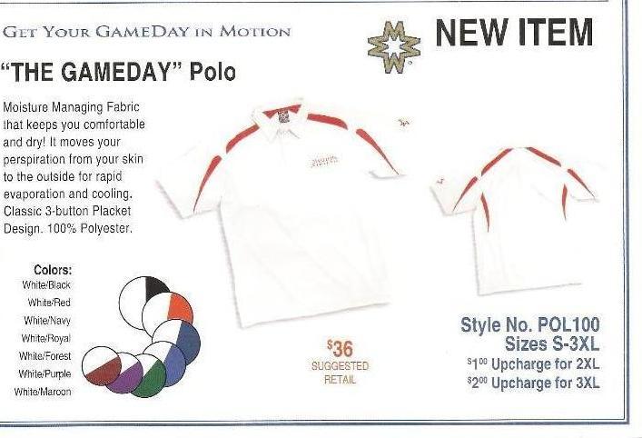 10 Mens Large WhitePurple Polos....