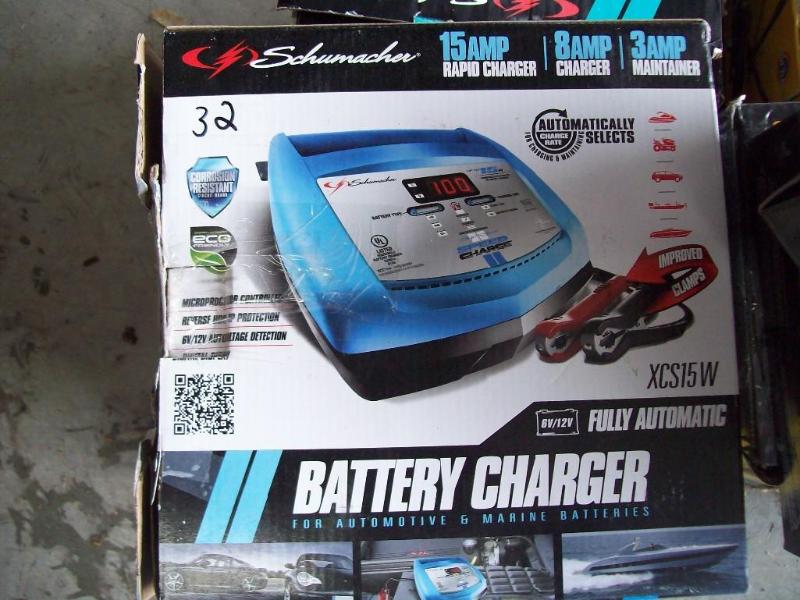 lot 32 image: Schumacker&nbspBattery Charger -15...