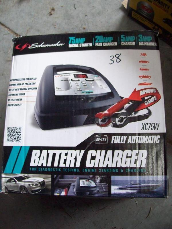 lot 38 image: Schumacker&nbspBattery Charger -75...