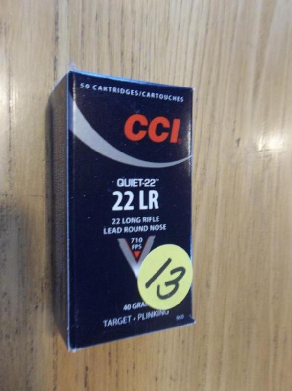 CCI Quiet 22 Long Rifle -50 rounds ...