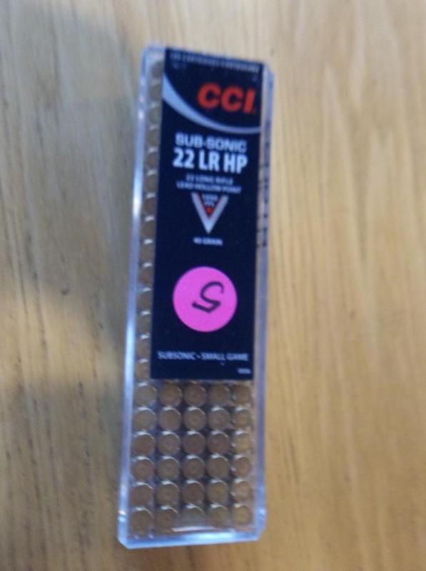 CCI Subsonic 22 Long Rifle -100 rou...