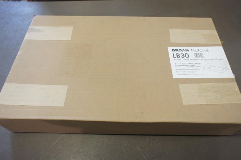 lot 13 image: New in Box Broan Nutone 30" Li...