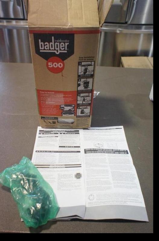 lot 17 image: Badger 500 insinkerator garbage dis...