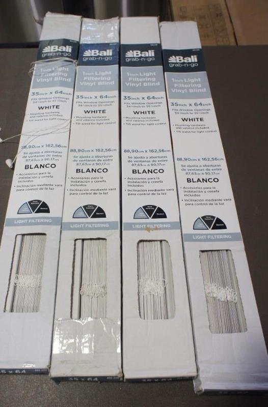 lot 32 image: Lot of (4) Bali Mini Blinds (35&quo...