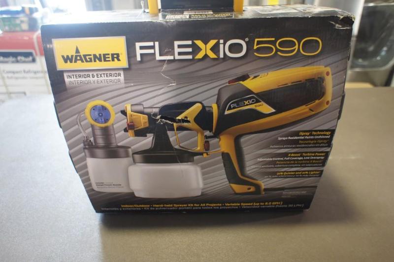 lot 4 image: Wagner Flexio 590 Paint Sprayer. Us...
