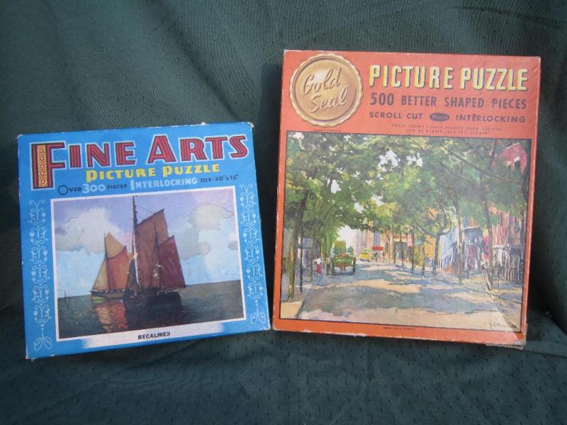 lot 108 image: 2 Picture puzzles...