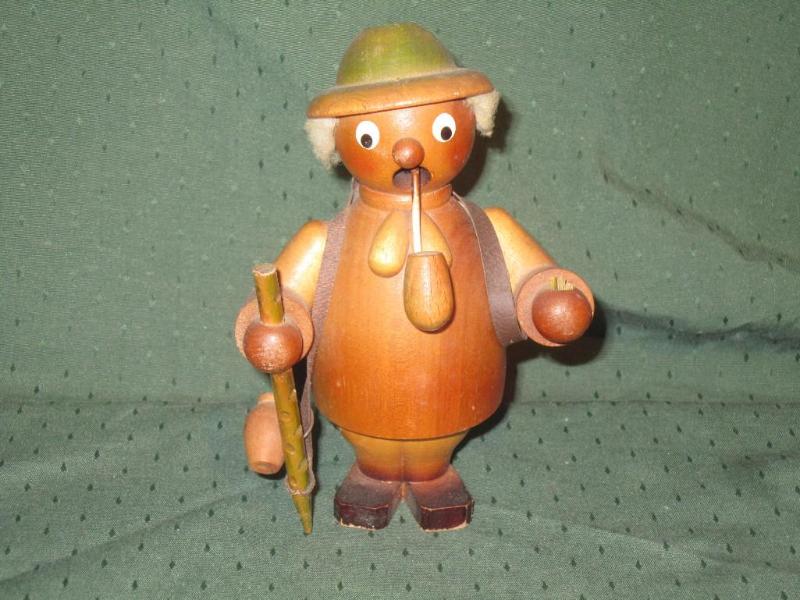 lot 126 image: Old Wooden Incense Smoker Probably ...