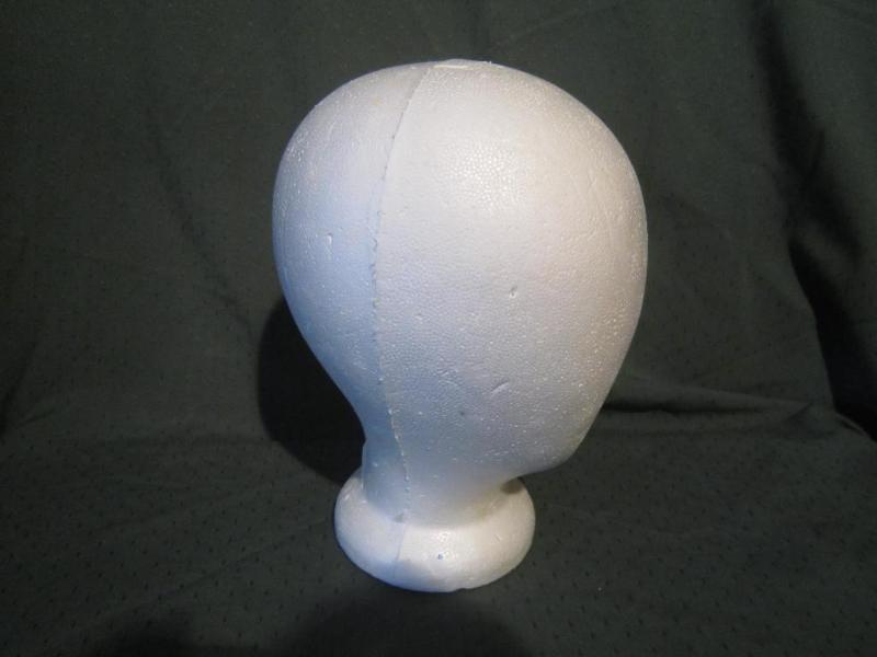 lot 132 image: Styro Head Form ...