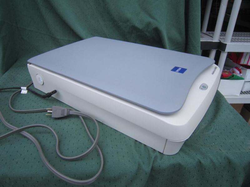 lot 159 image: Fax Machine- works Scanner - powers...