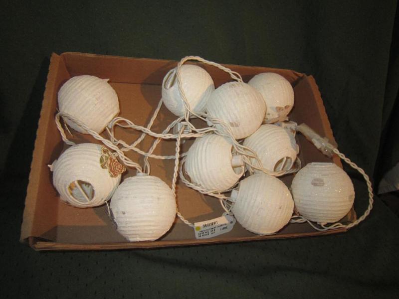 lot 171 image: NEW Butterfly lantern string ...