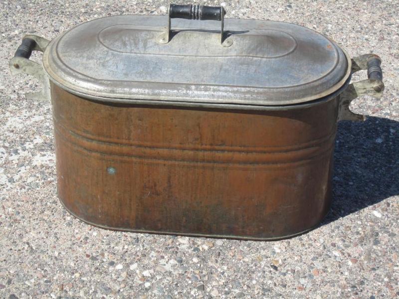 lot 2 image: Large Copper Boiler Great condition...
