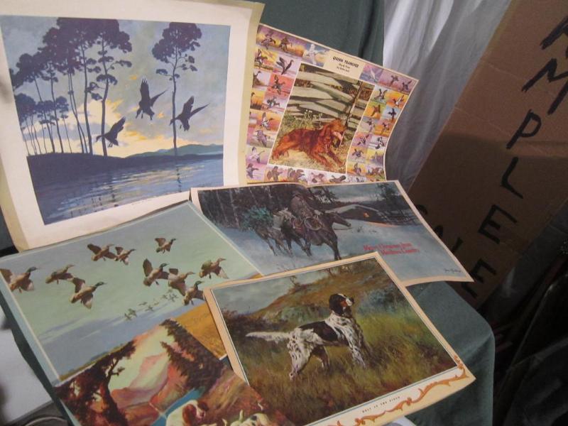 lot 209 image: 5 Misc Art pictures ...