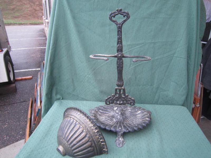 lot 226 image: Royal Metal Fireplace Tool Stand. M...