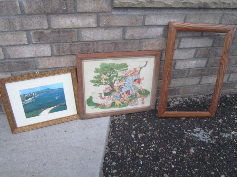 lot 234 image: Mother Goose Picture 16 x 13 frame ...