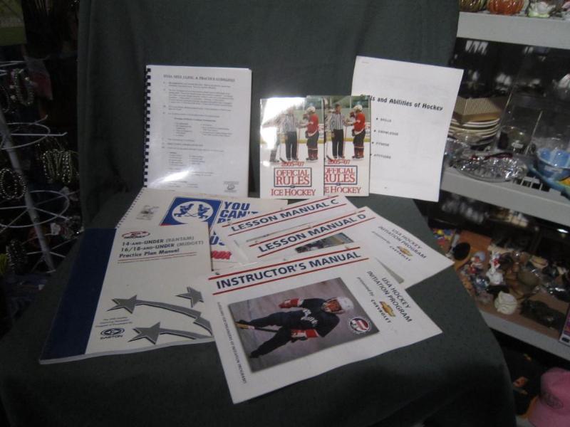lot 248 image: Box of Hockey Coaching books ...
