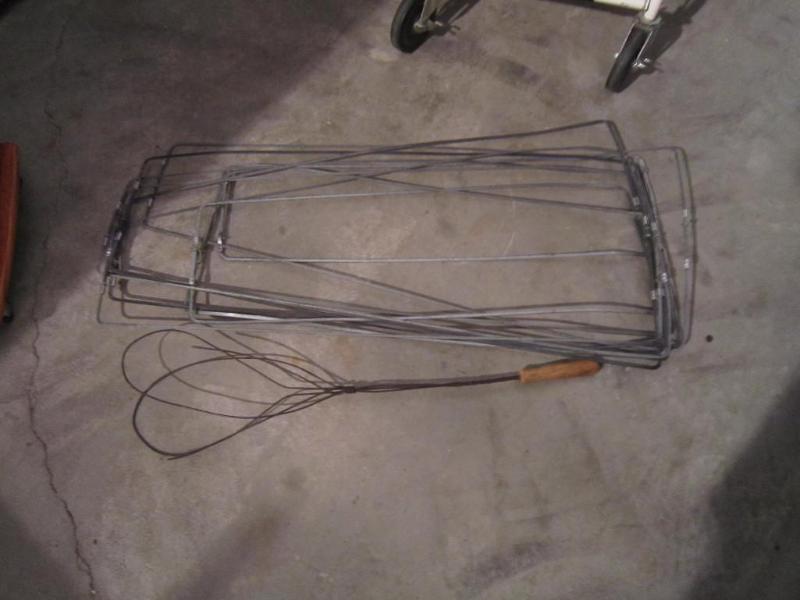 lot 254 image: Rug Beater Pants Stretchers...