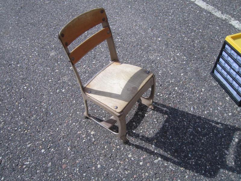 lot 276 image: Wood Child Chair...