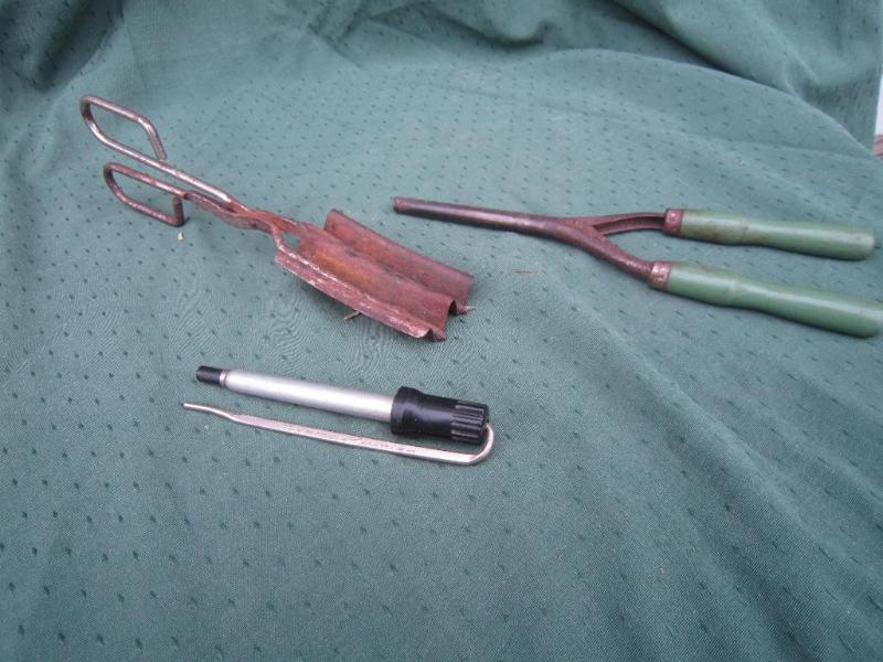 lot 48 image: Old Curling irons...