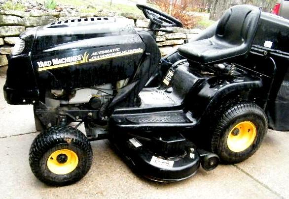 2005 yard machine riding mower new arrivals