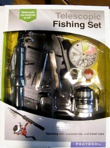 lot 15 image: Telescopic Fishing Set by Protocol ...