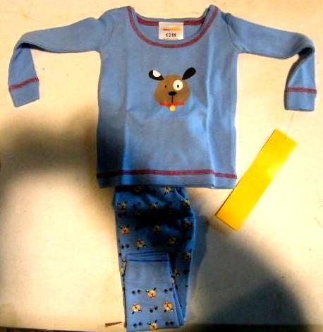 lot 150 image: Infant Blue Puppy Dog Long Sleeved ...