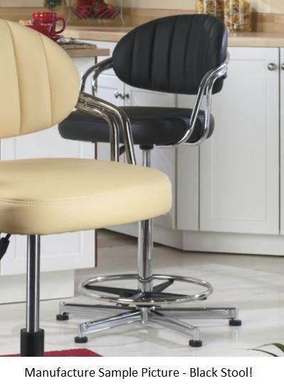lot 155 image: Black Contour Stool -&nbspWhether ...