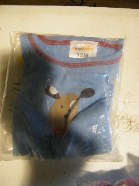 lot 186 image: Infant Blue Puppy Dog Long Sleeved ...