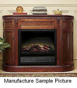 lot 198 image: Hand Carved Signature Fireplace Man...